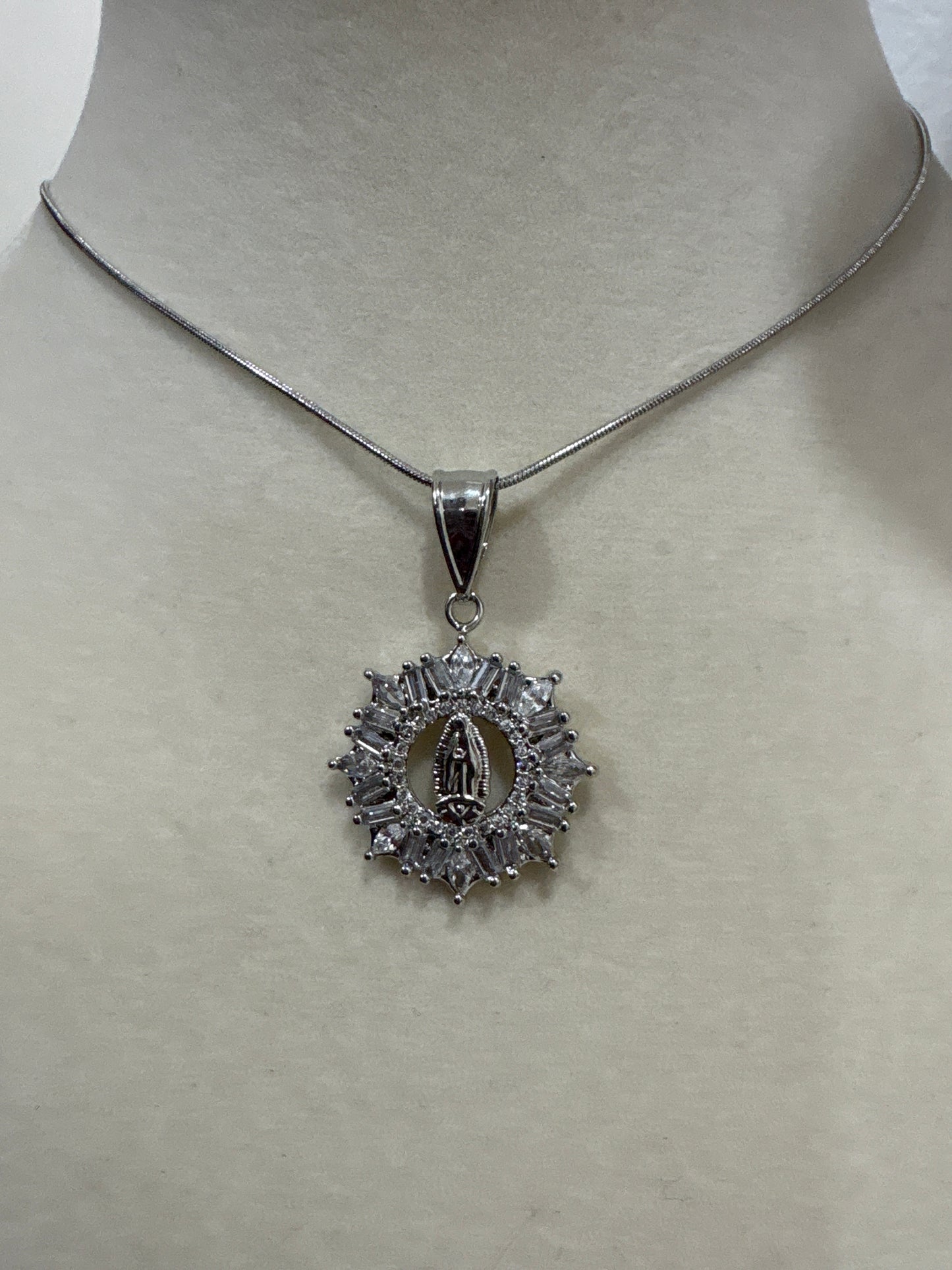Guadalupe Silver Necklace