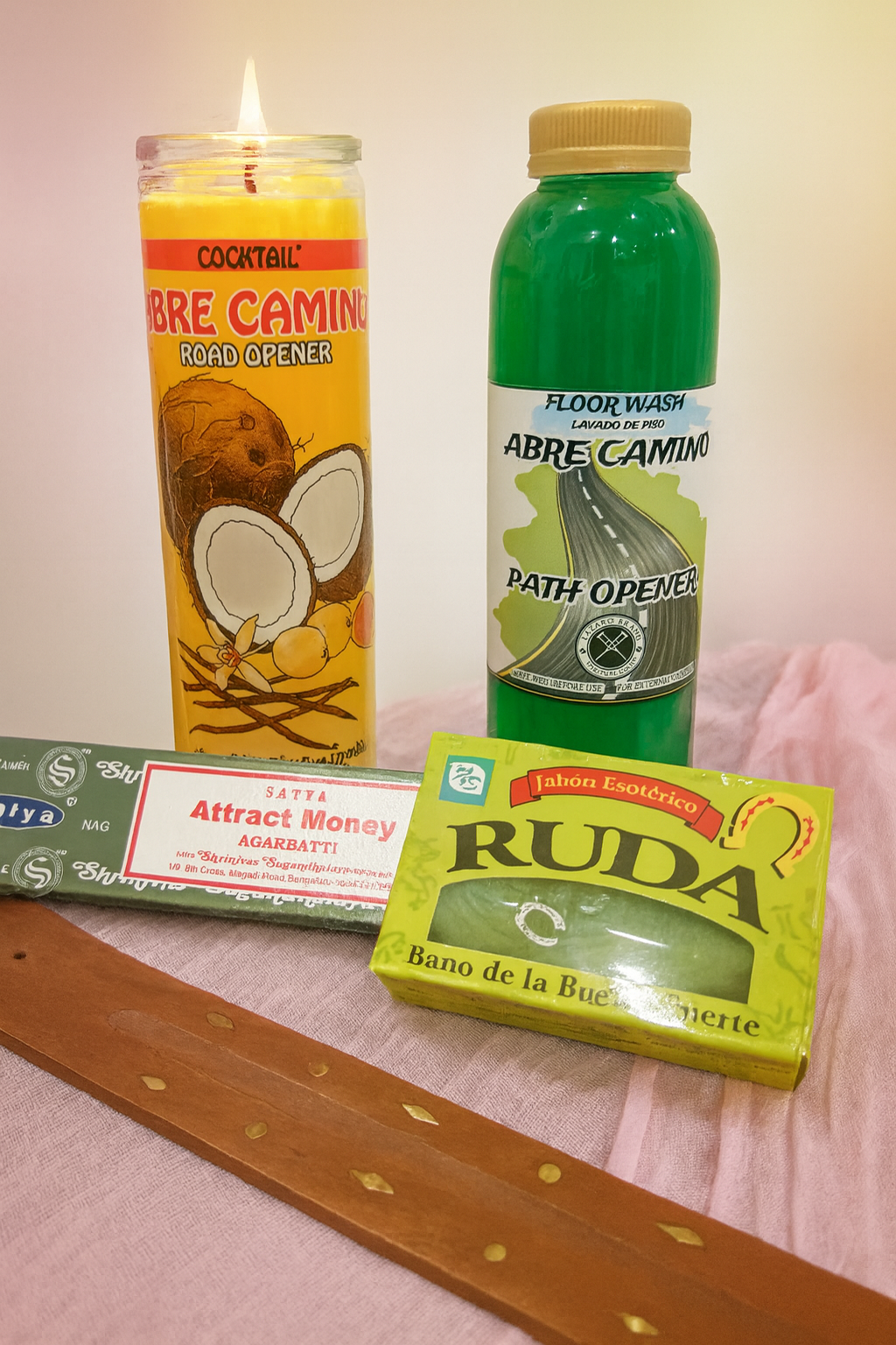 2026 New Year’s Abre Camino Kit – Road Opener, Cleansing & Abundance Ritual Set