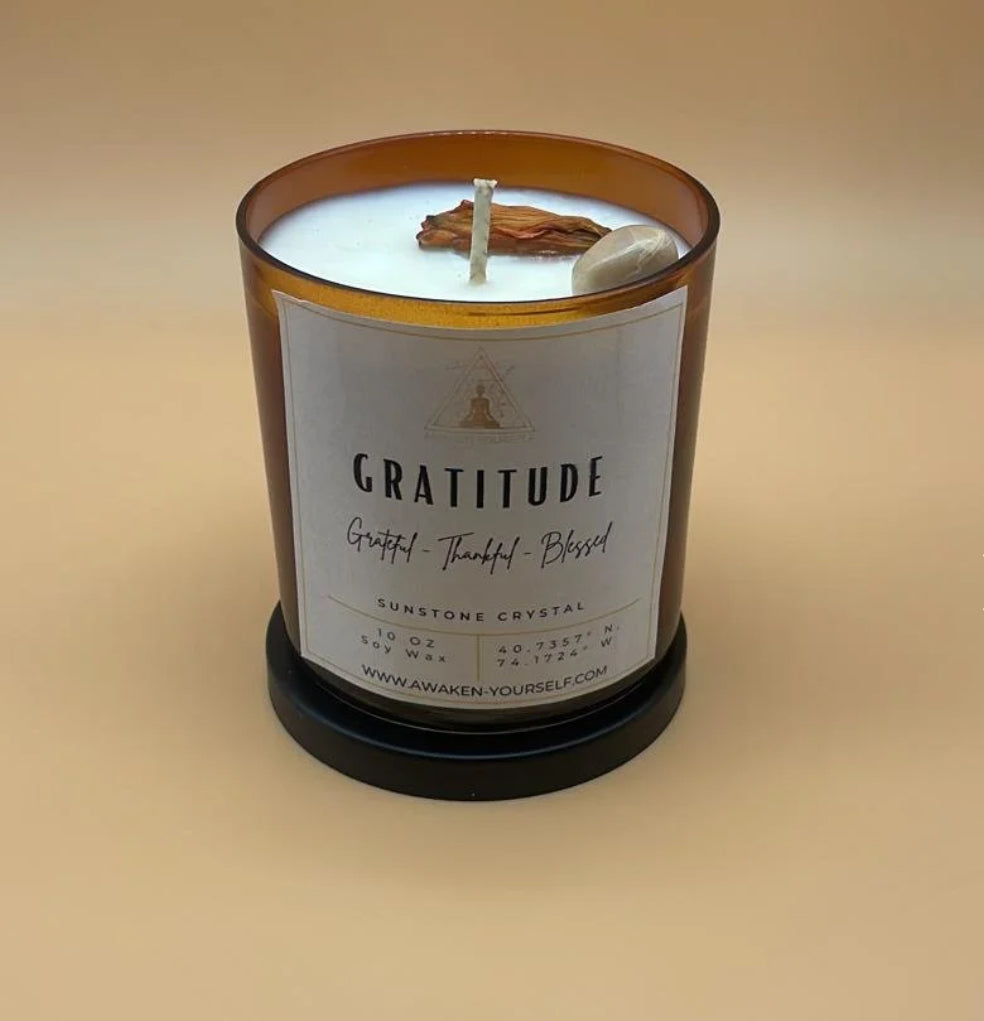 GRATITUDE CANDLE