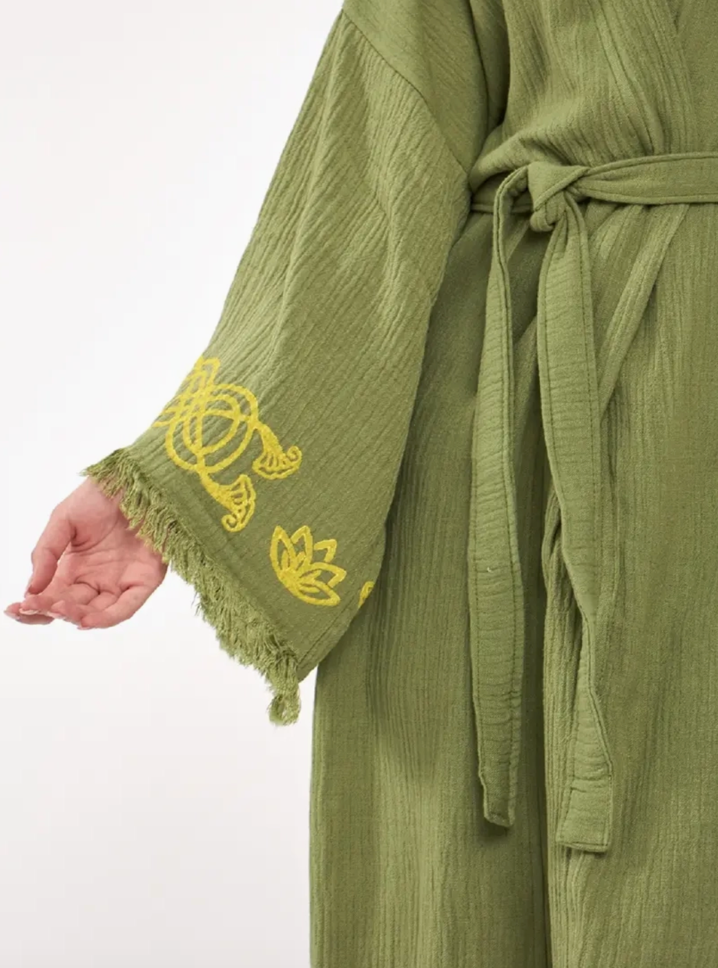 Evil Eye Kimono %100 Cotton Boho Kaftan/Kimono/Bathrobe