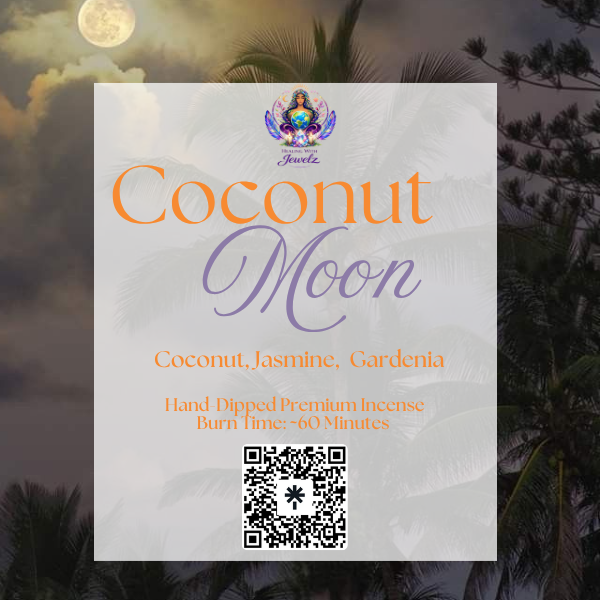 Coconut Moon  Coconut, Jasmine & Gardenia Fragrance 20p