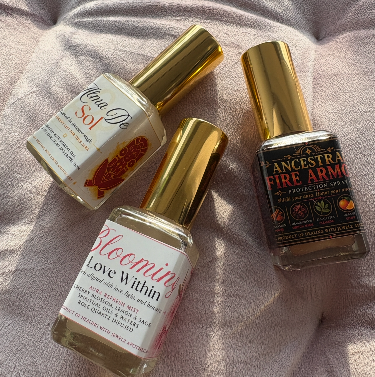 Ancestral Fire Armor Protection Spray – Aura Shield & Spiritual Defense Mist (By Jewelz Apothecary)