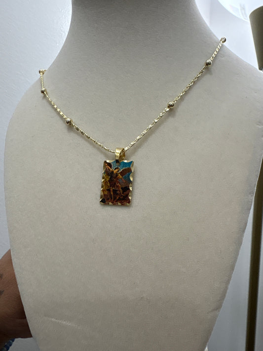 San Miguel Gold Plated Necklace