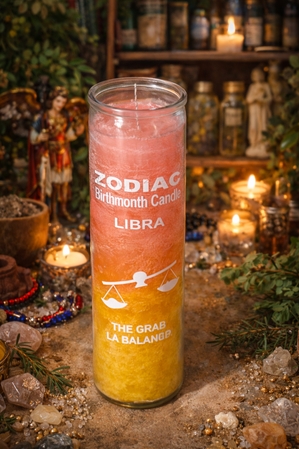 Libra Zodiac Candle – Balance, Harmony & Inner Peace