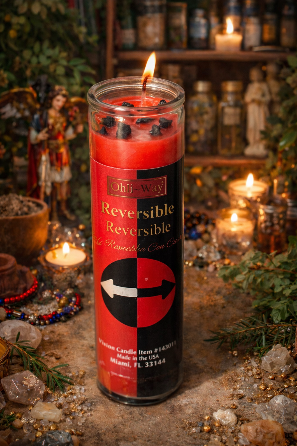 Reversible Candle – Turn the Energy Around & Restore Balance