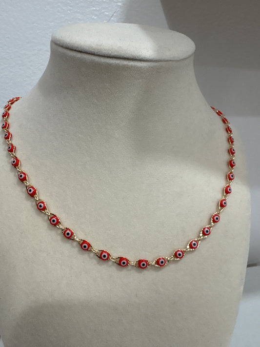 Red Evil Eye Necklace