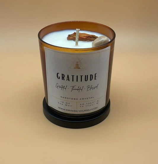 GRATITUDE CANDLE