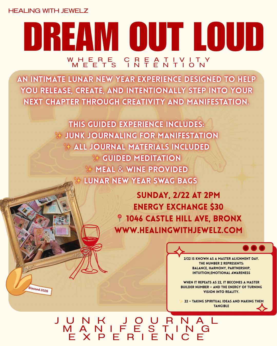 Dream Out Loud - Where Creativity Meets Intention

A Lunar New Year Junk Journal Manifesting Experience