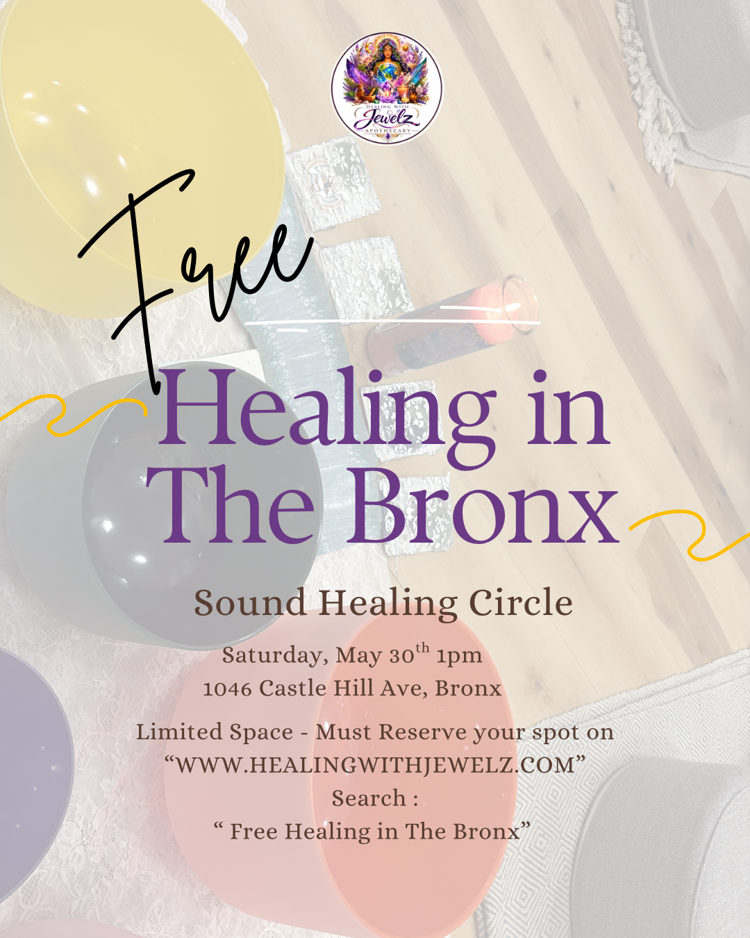 Free Healing in The Bronx — Sound Healing Circle