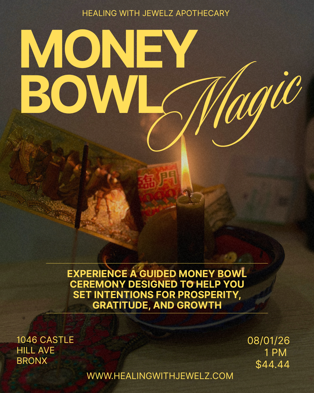 Money Bowl Magic Workshop