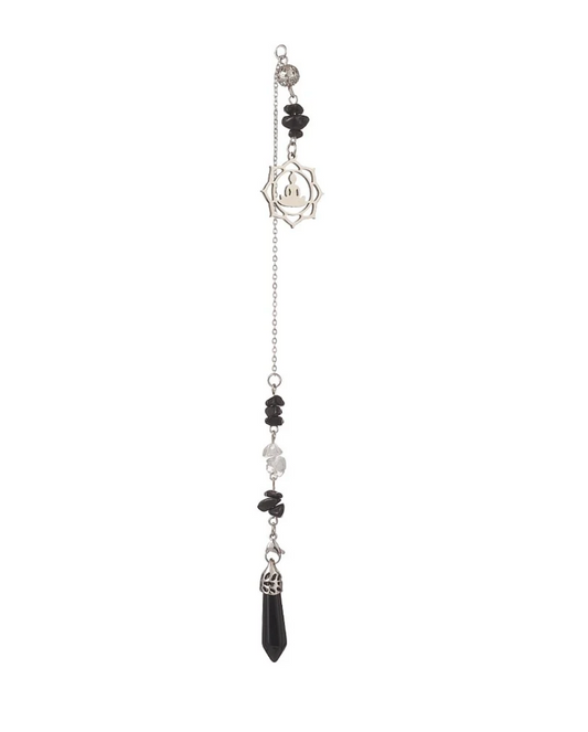 Black Obsidian Pendulum