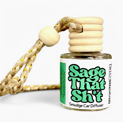 Sage That Sh*T Car Diffuser | Sage, Palo Santo & Sandalwood