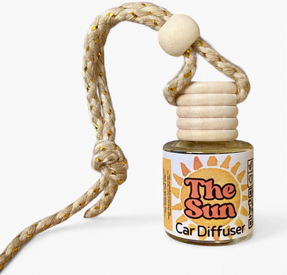 The Sun Car Diffuser | Orange & Sandalwood Scented