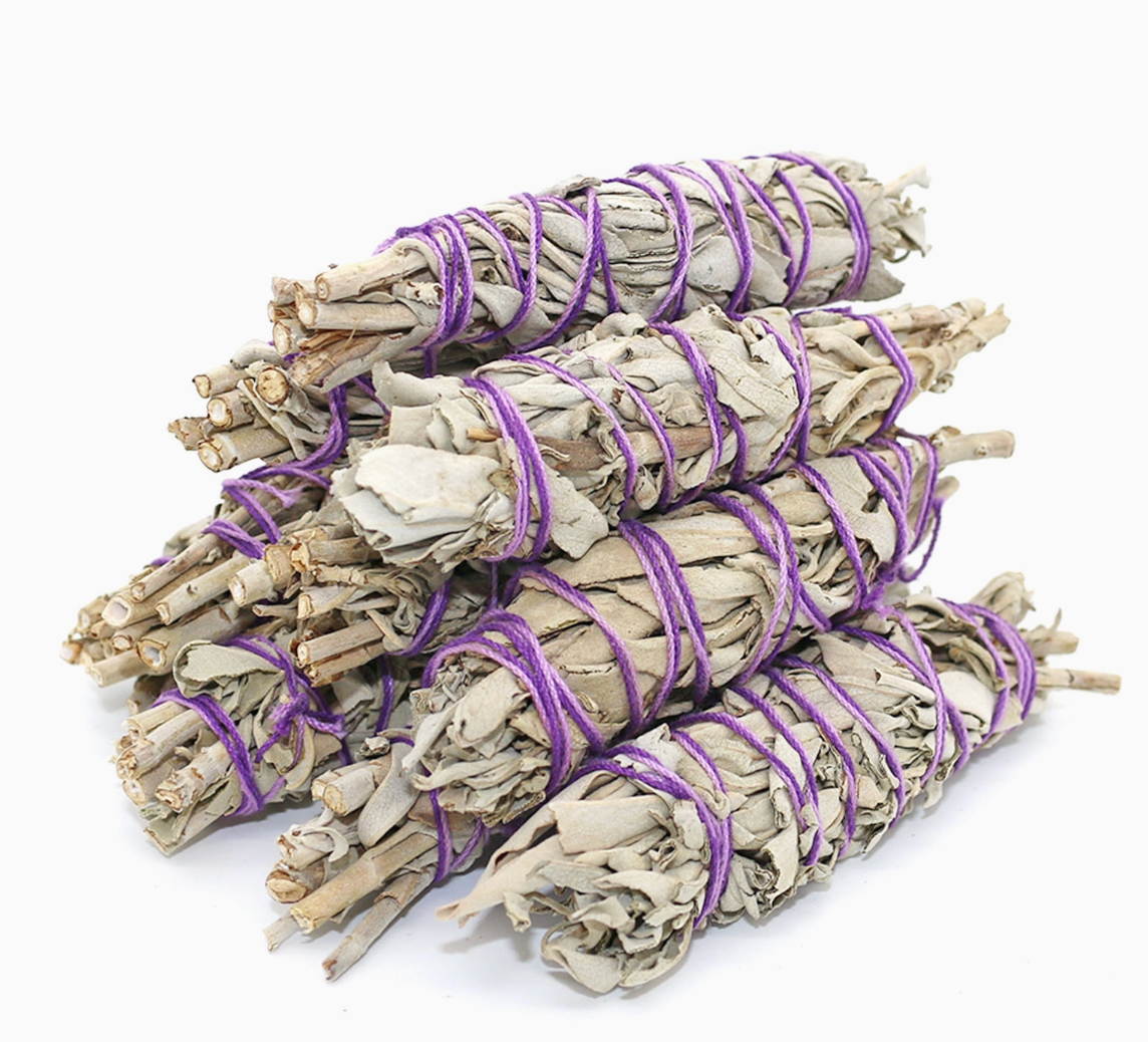 Mini White Sage Smudge Stick (4 in.)