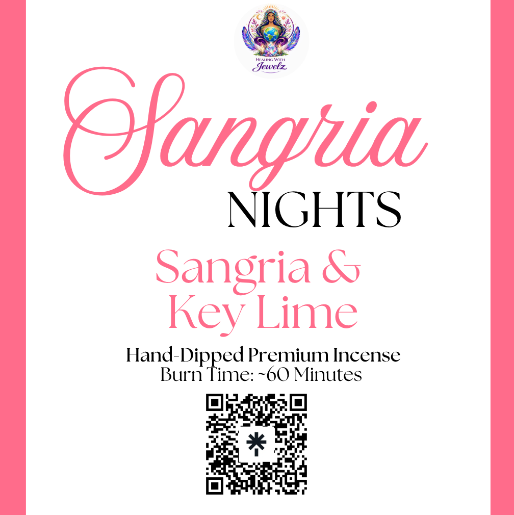 Sangria Nights — Hand-Dipped Premium Incense 20 sticks