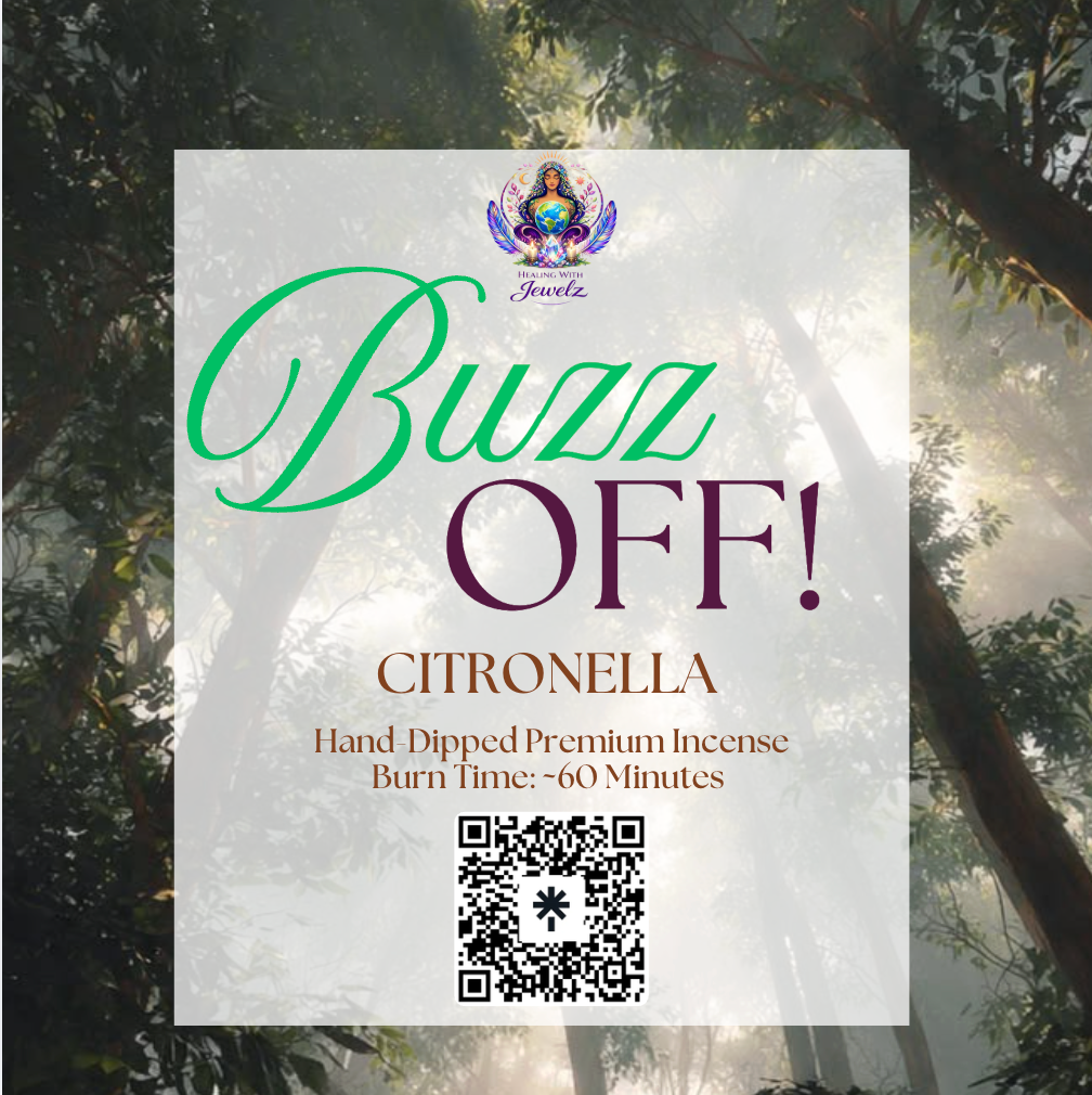 Buzz Off! — Citronella Hand-Dipped Premium Incense 5 sticks