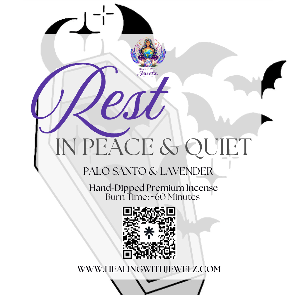 Rest in Peace & Quiet — Hand-Dipped Premium Incense 5 sticks