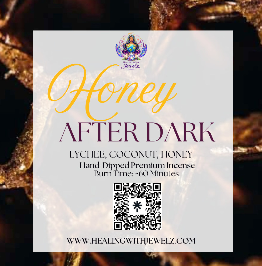 Honey After Dark — Hand-Dipped Premium Incense 20 sticks