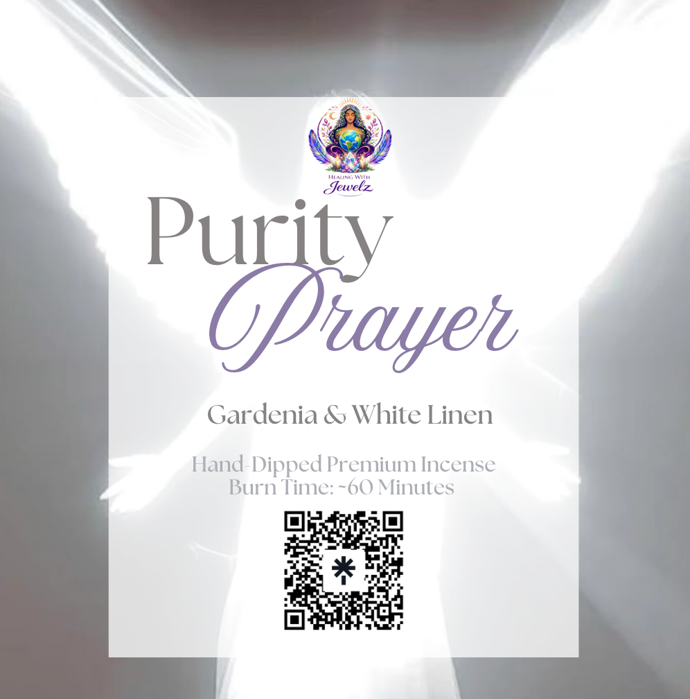 Purity Prayer — Hand-Dipped Premium Incense 20 sticks
