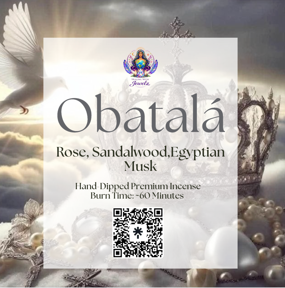 Obatalá — Hand-Dipped Premium Incense 20 sticks